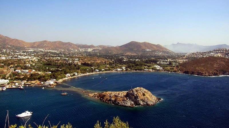 Gumusluk Ancient City and Rabbit Island